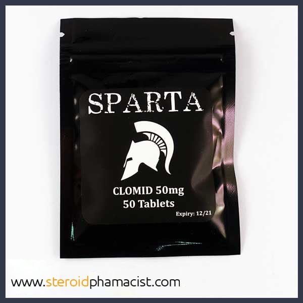SPARTA CLOMID 50MG X 50 TABLETS CLOMIPHENE CITRATE